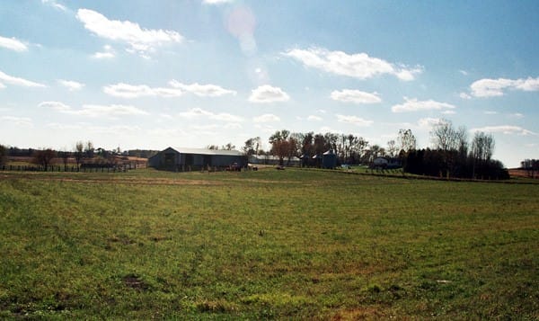 Waters edge retrievers fields and building